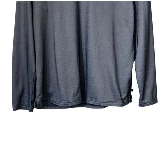 Tommy Bahama Mens Size XXL Performance Polo Shirt Long Sleeve Blue - Picture 3 of 9